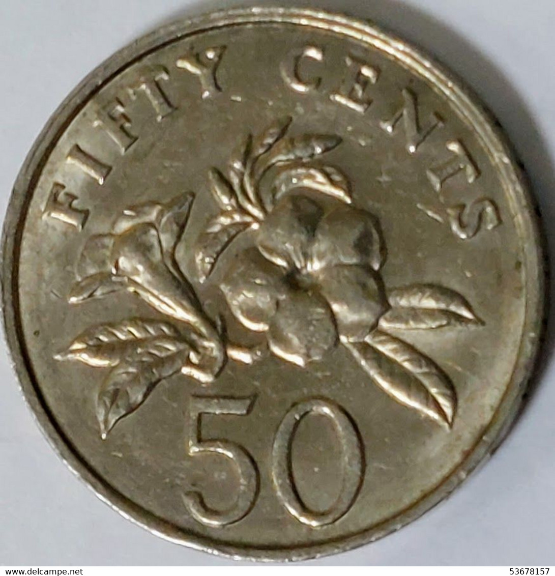 Singapore - 50 Cents 1989, KM# 53.2 (#1861) - Singapour