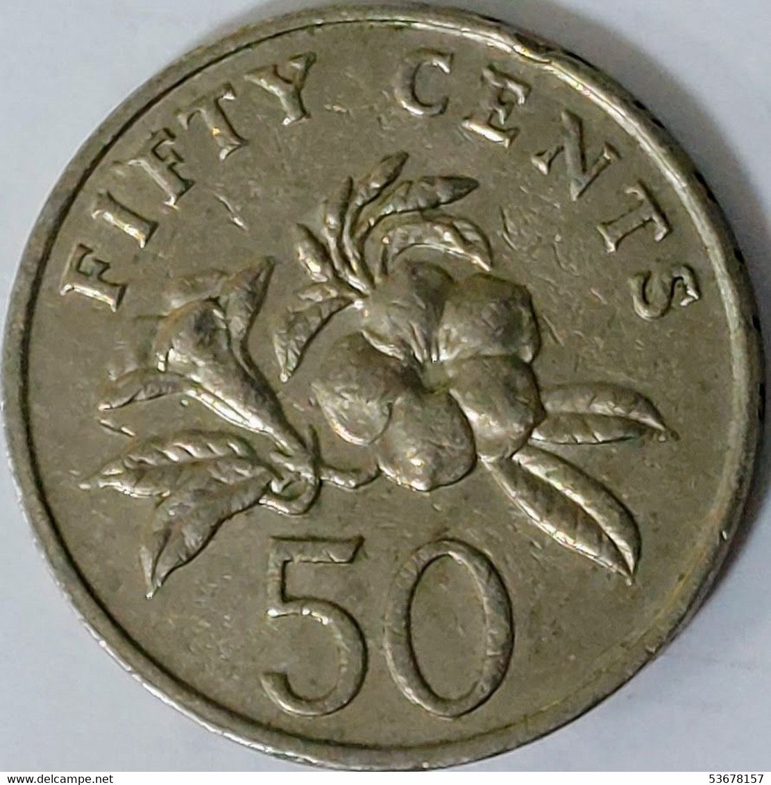 Singapore - 50 Cents 1991, KM# 53.2 (#1862) - Singapour