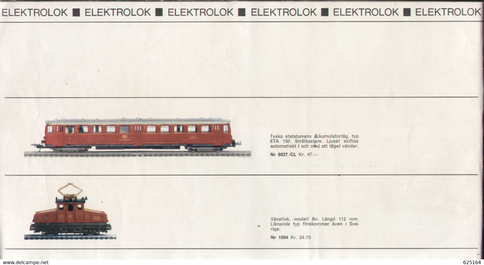 Catalogue LIMA 1970-71 HO Scale 1/87 - Swedish Edition - En Suédois - Non Classificati