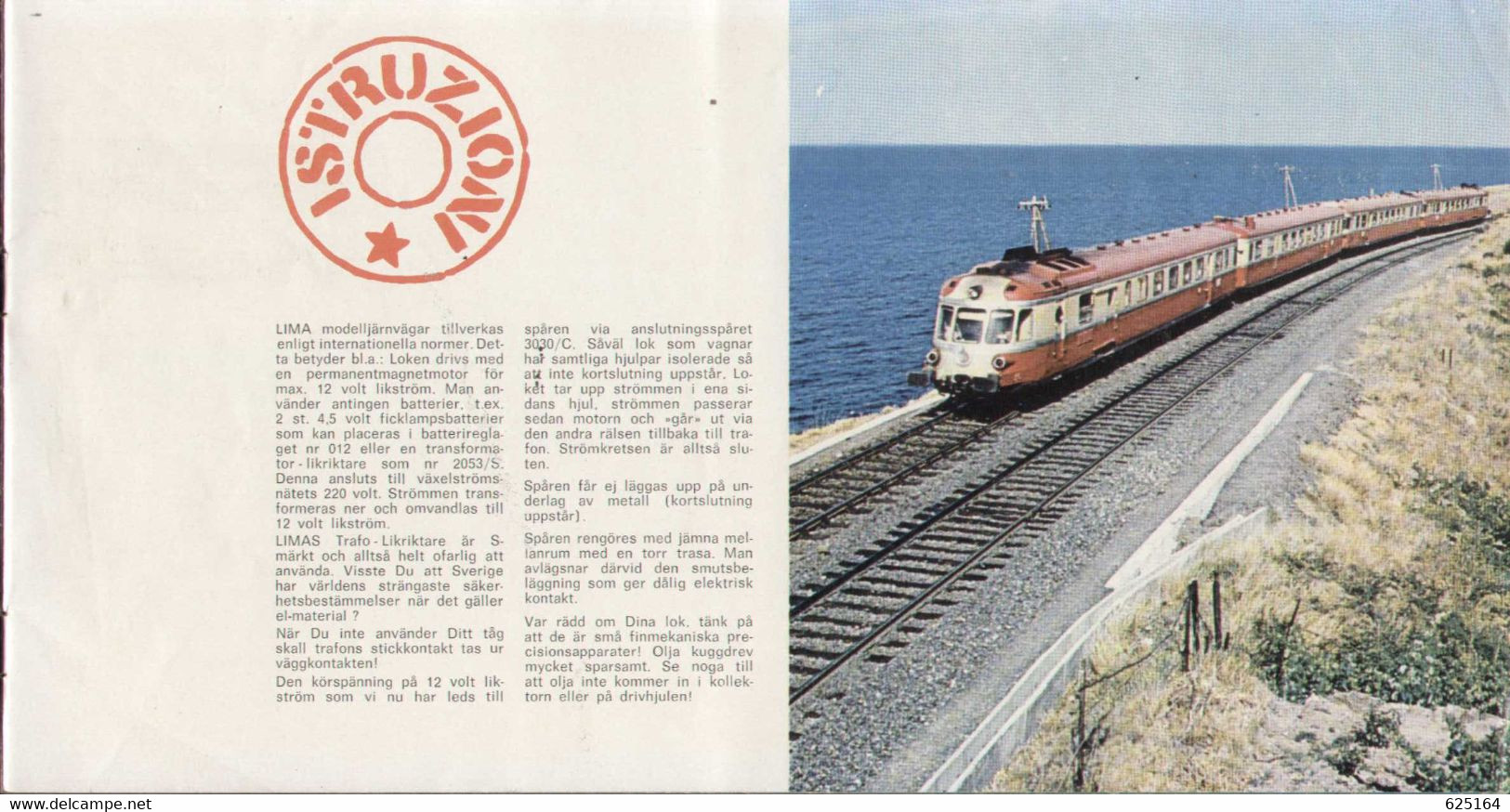 Catalogue LIMA 1970-71 HO Scale 1/87 - Swedish Edition - En Suédois - Unclassified