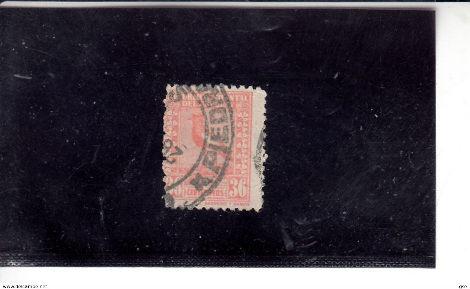 URUGUAY  1924-5 - Yvert  294°  - Uccello - Coucous, Touracos