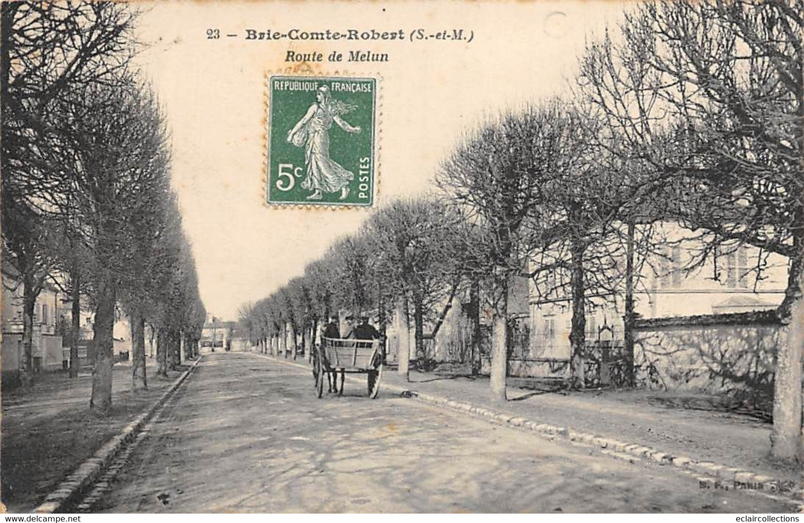 Brie Comte Robert            77           Route  De Melun          (voir Scan) - Brie Comte Robert