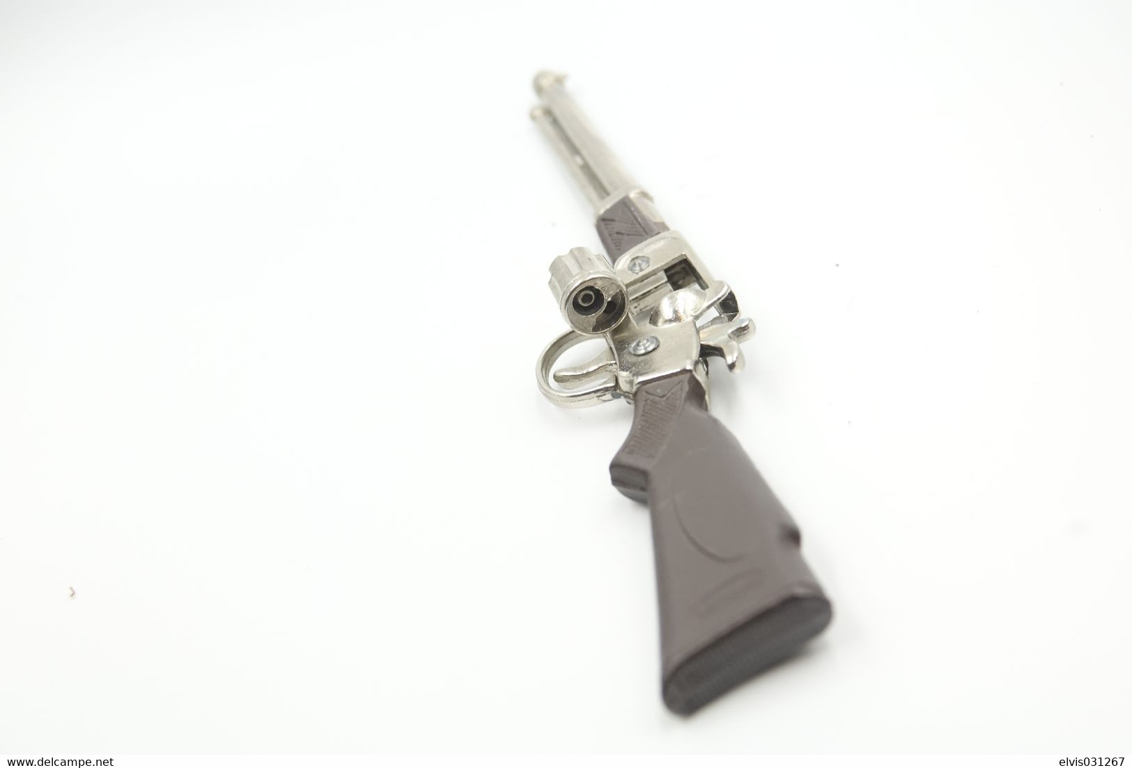 Vintage TOY GUN :  VICTORY - L=19,0cm - 1960s-70s - Keywords : Cap - Cork Gun - Rifle - Revolver - Pistol - Tin - Armes Neutralisées