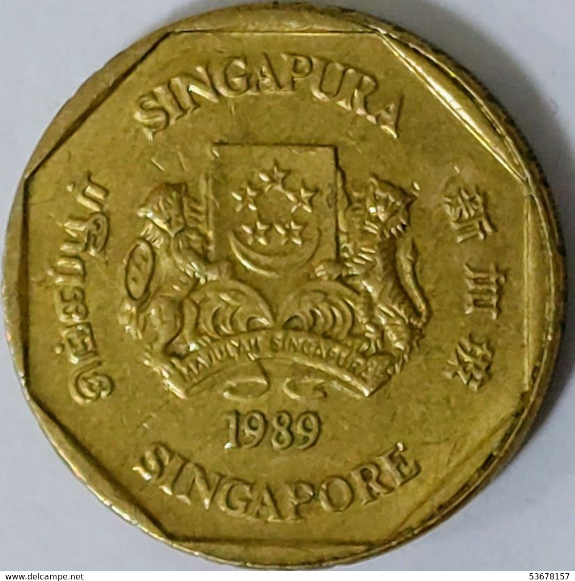 Singapore - 1 Dollar 1989, KM# 54b (#1864) - Singapour