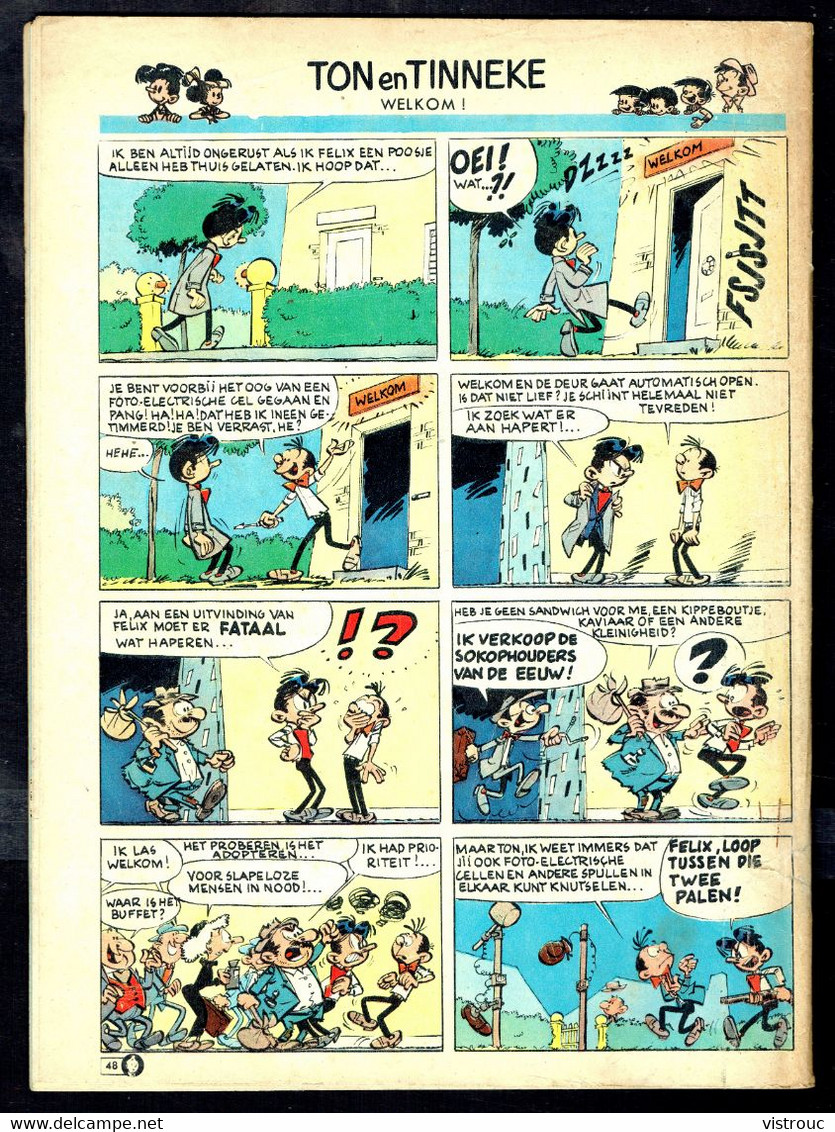 Jaargang 1961 - KUIFJE - N° 23 - Weekblad - Compleet Verhaal: TOM SOUVILLE. - Pep