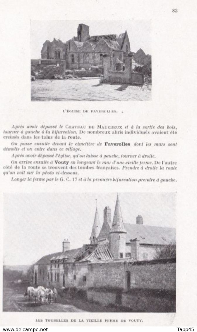 Livre > Guide Michelin 14 18  > La Deuxième Bataille de la Marne 1919  > Tv 3 >