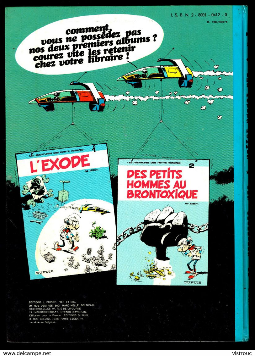 "LES PETITS HOMMES: Les Guerriers Du Passé" - N° 3 De SERON - Edition DUPUIS - 1975. - Petits Hommes, Les