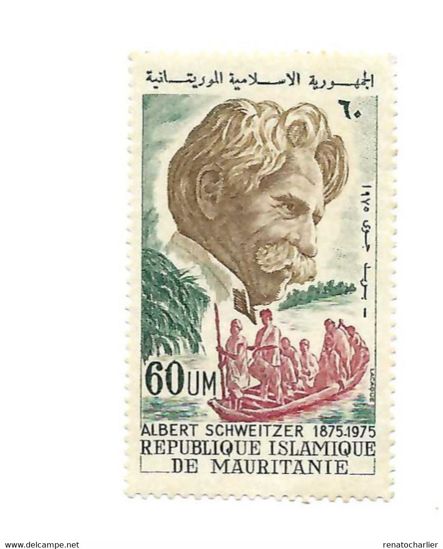 Docteur Schweitzer MNH,Neuf Sans Charnière. - Mauritanie (1960-...)