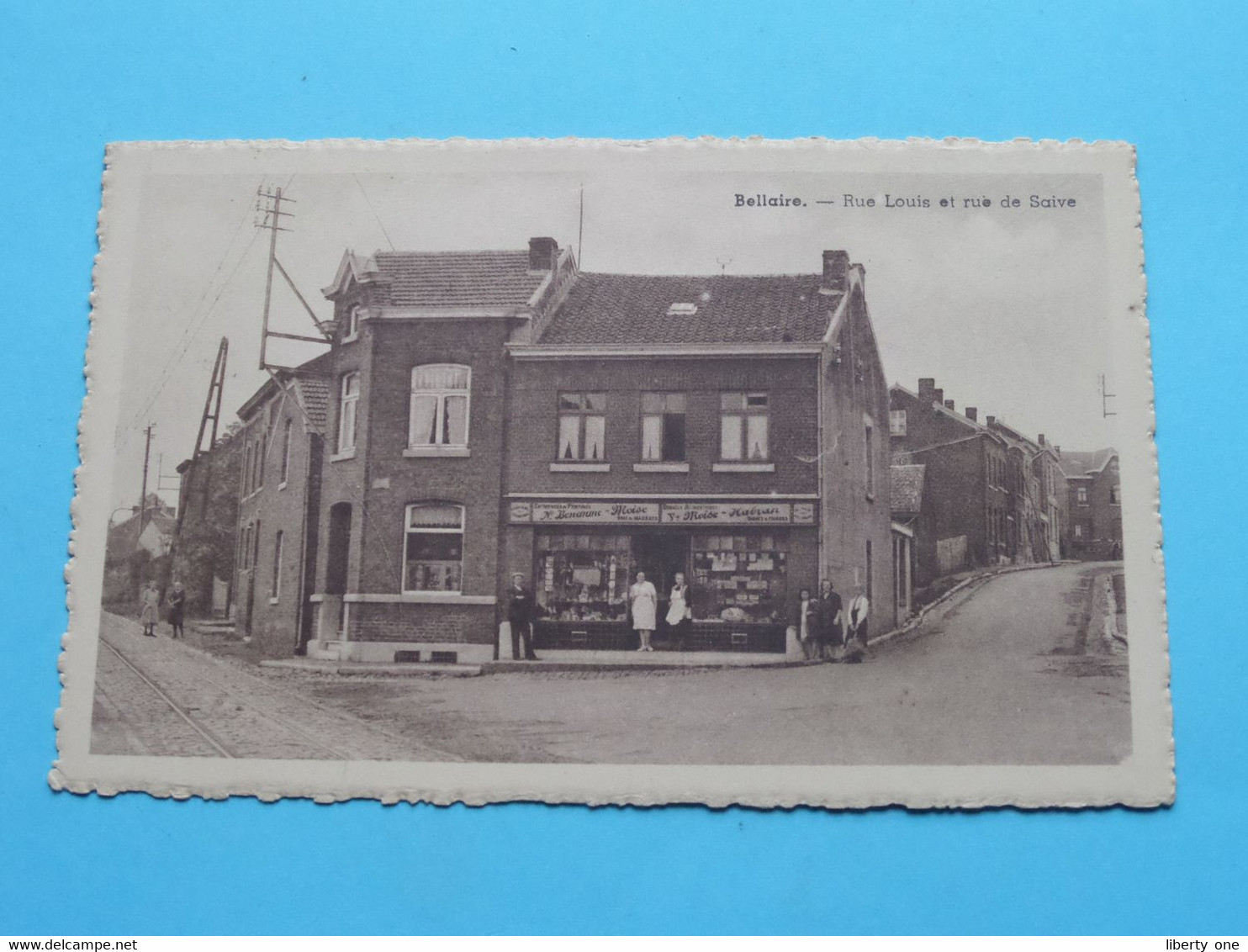 Rue LOUIS Et Rue De SAIVE > BELLAIRE ( Edit. Maison Bonomme-Moise ) Anno 19?? ( Voir / See Scans ) ! - Beyne-Heusay
