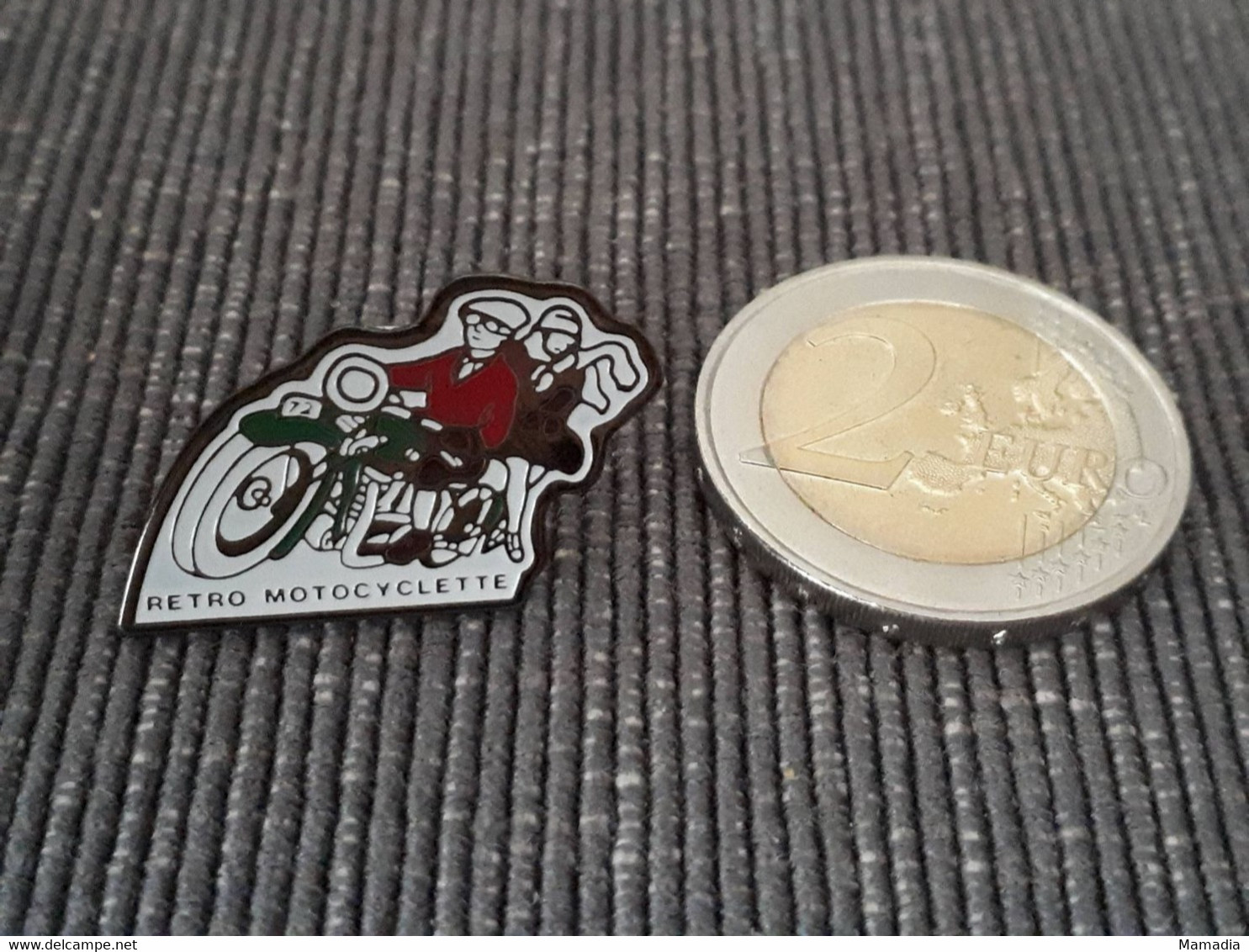 PIN'S PINS CLUB MOTOS ANCIENNES RETRO MOTOCYCLETTE SARTHOISE RMS - Motos