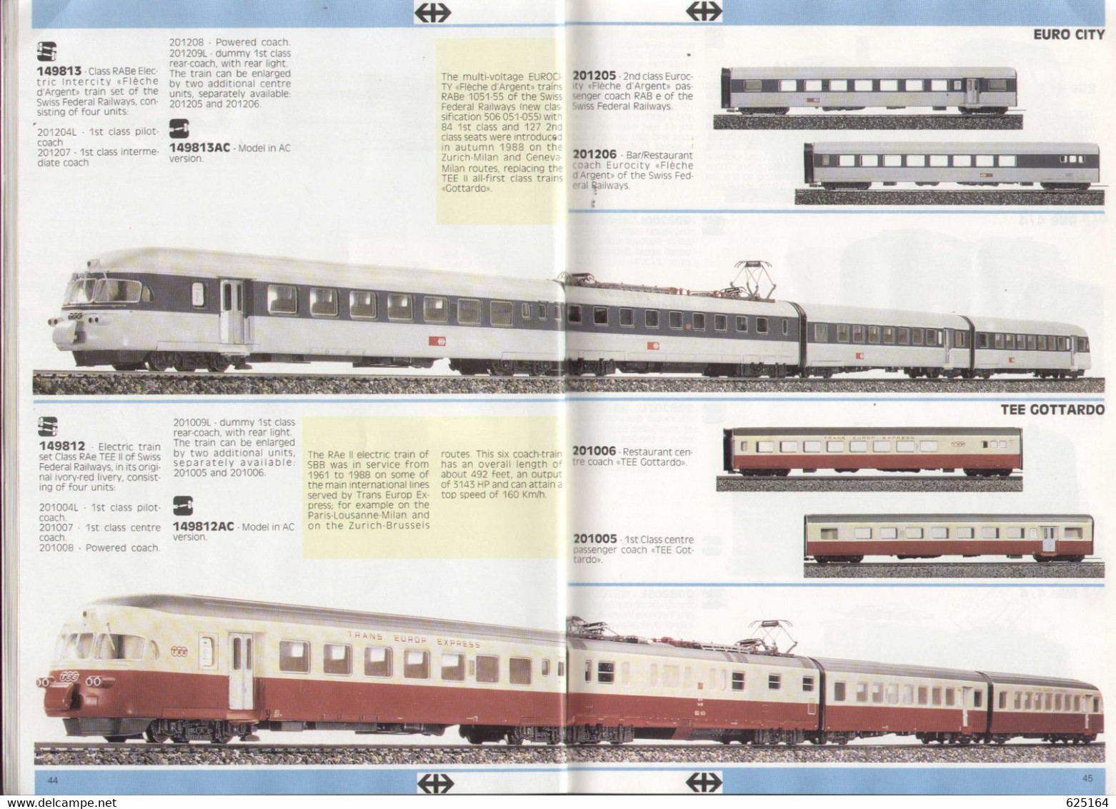 Catalogue LIMA EURO PROGRAM 1990 HO 1/87 - Anglais