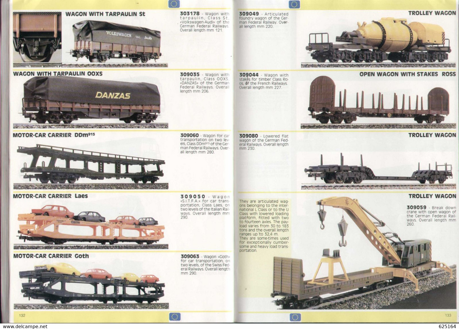 Catalogue LIMA EURO PROGRAM 1990 HO 1/87 - Inglese