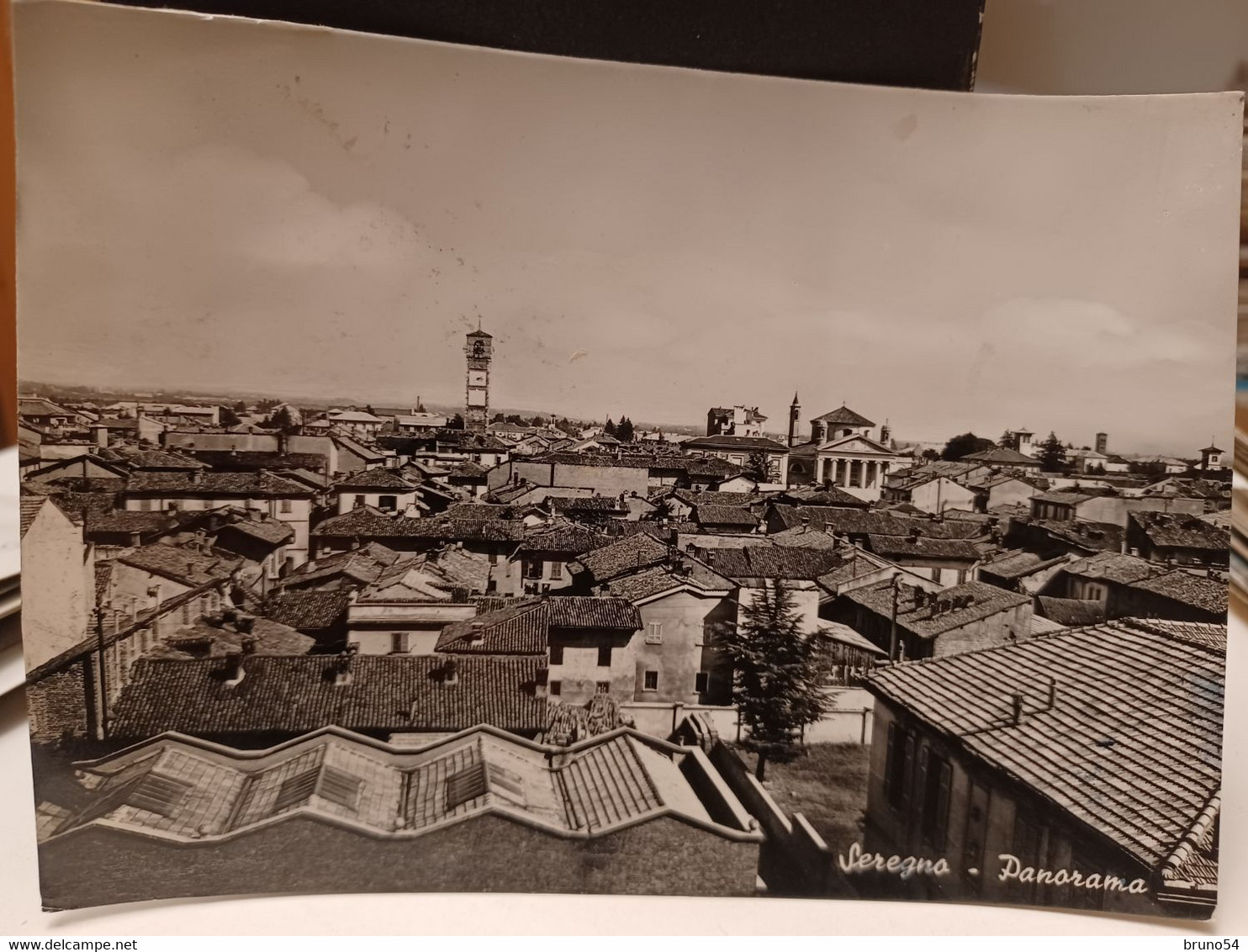 Cartolina Seregno Provincia Monza Brianza , Panorama 1952 - Monza