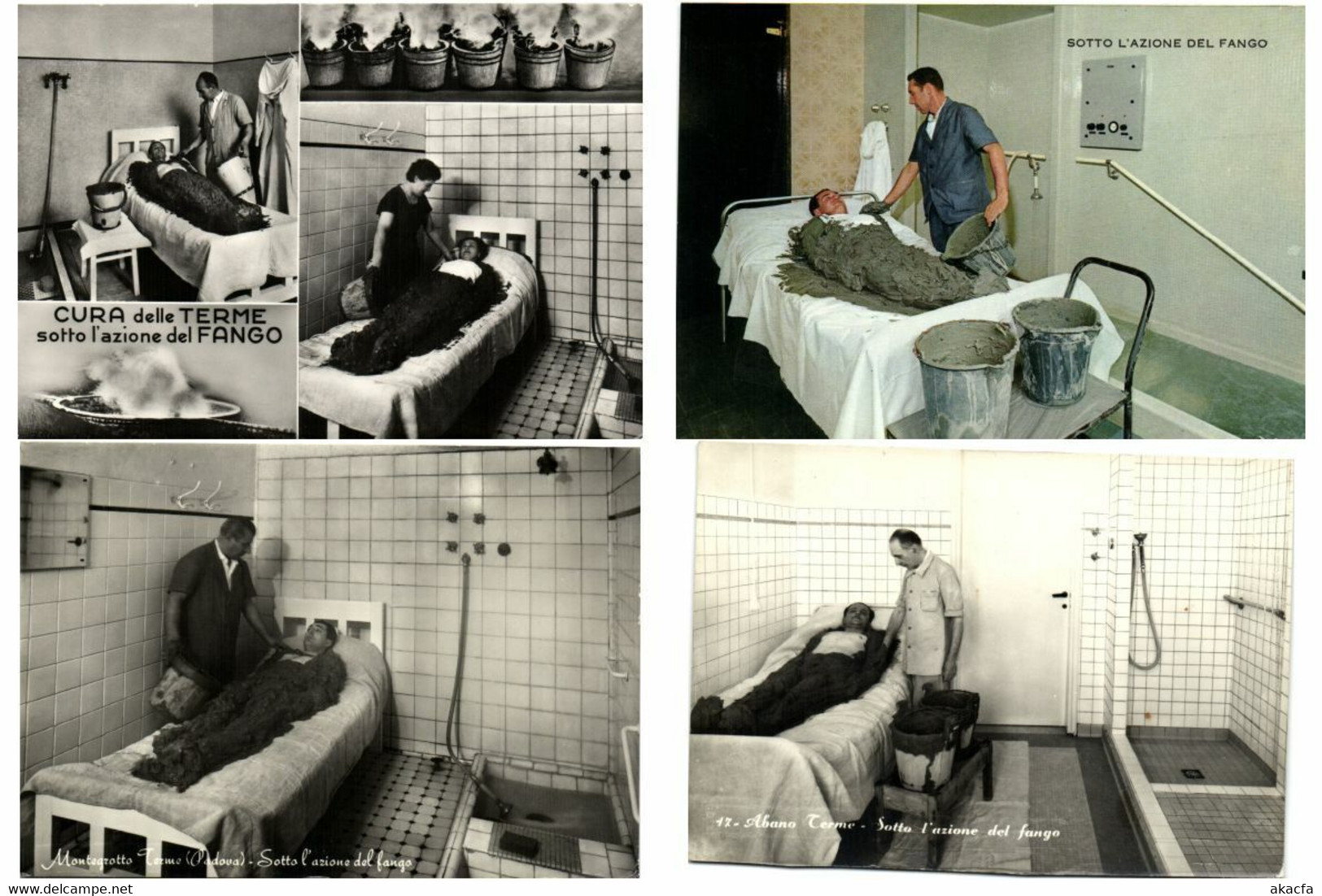 HEALTH BATHS SOURCES 15 Vintage France Postcards Pre-1970 (L3508) - Santé