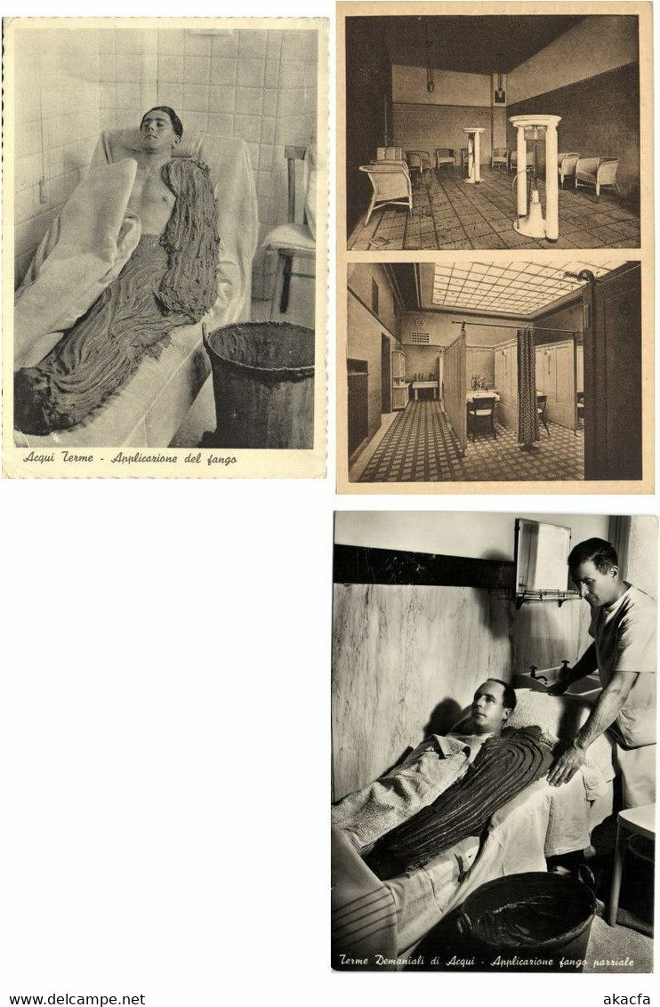 HEALTH BATHS SOURCES 15 Vintage France Postcards Pre-1970 (L3508) - Santé