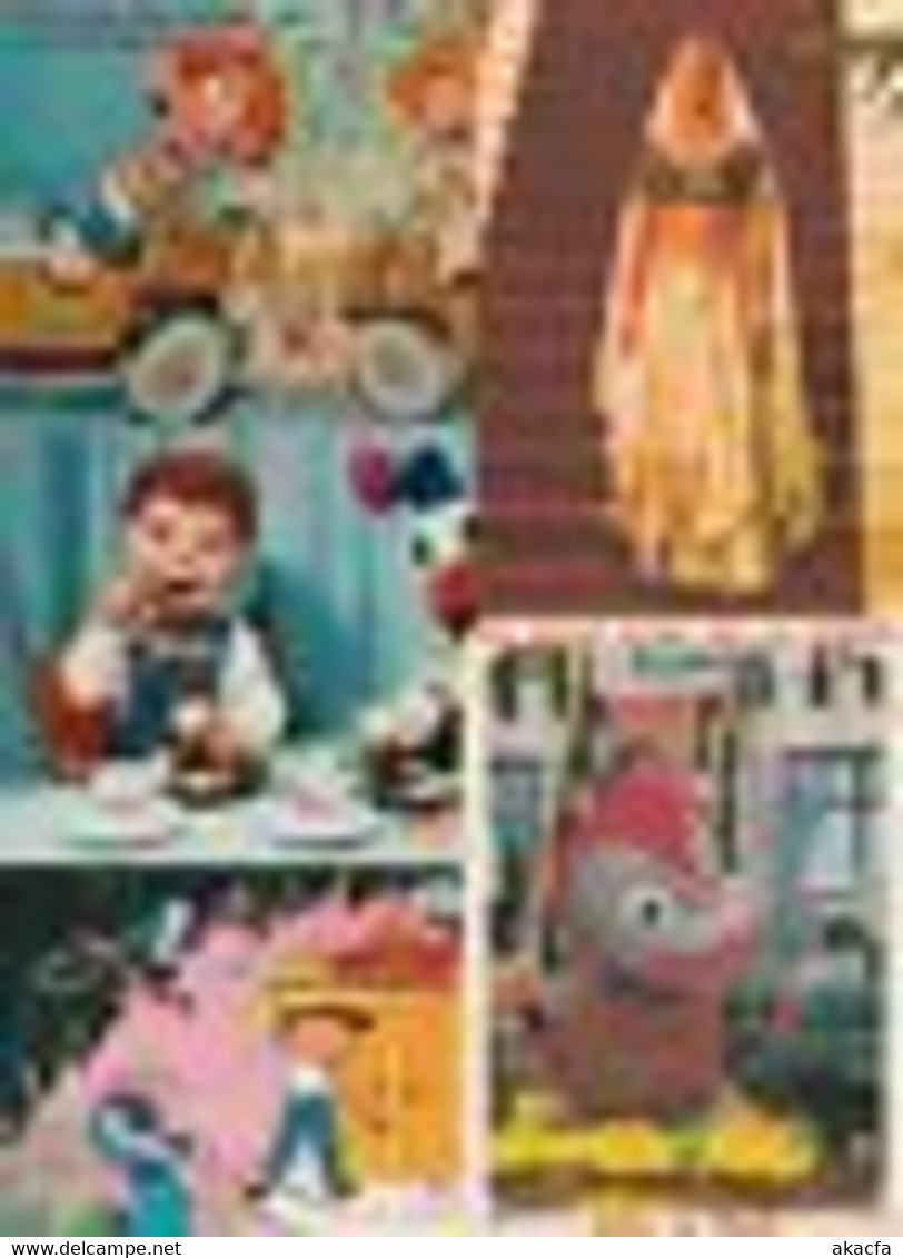 TV SERIES FRANCE 94 Postcards pre- 1980 (L4187)