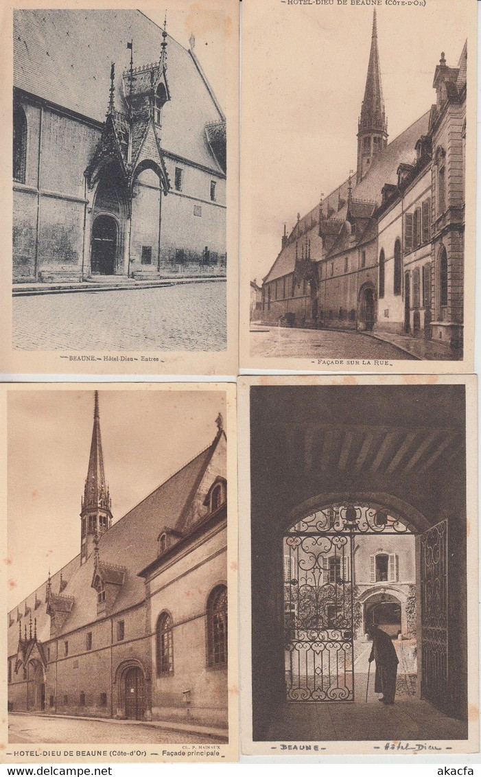 L'HOTEL DIEU FRANCE 47 Vintage Postcards Mostly Pre-1940 (L5655) - Santé