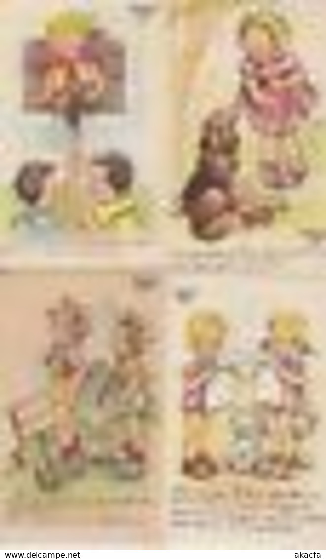 JACQUELINE FAIZANT SIMON Children 15 Vintage Postcards Pre-1940 (L3868) - Faizant