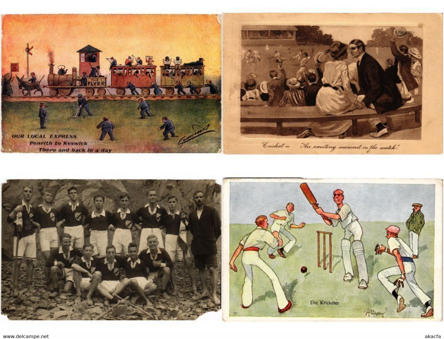 CRICKET, BASEBALL, SPORT, SPORTS, 23 Postcards & Others (L6063) - Honkbal