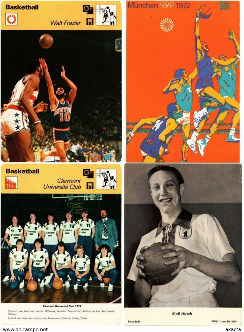 BASKETBALL, HANDBALL SPORT, SPORTS, 35 Postcards (L6065) - Balonmano