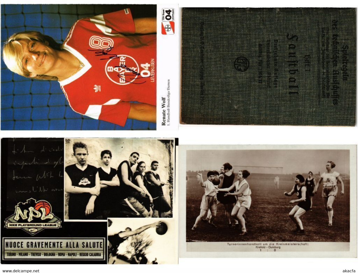 BASKETBALL, HANDBALL SPORT, SPORTS, 35 Postcards (L6065)
