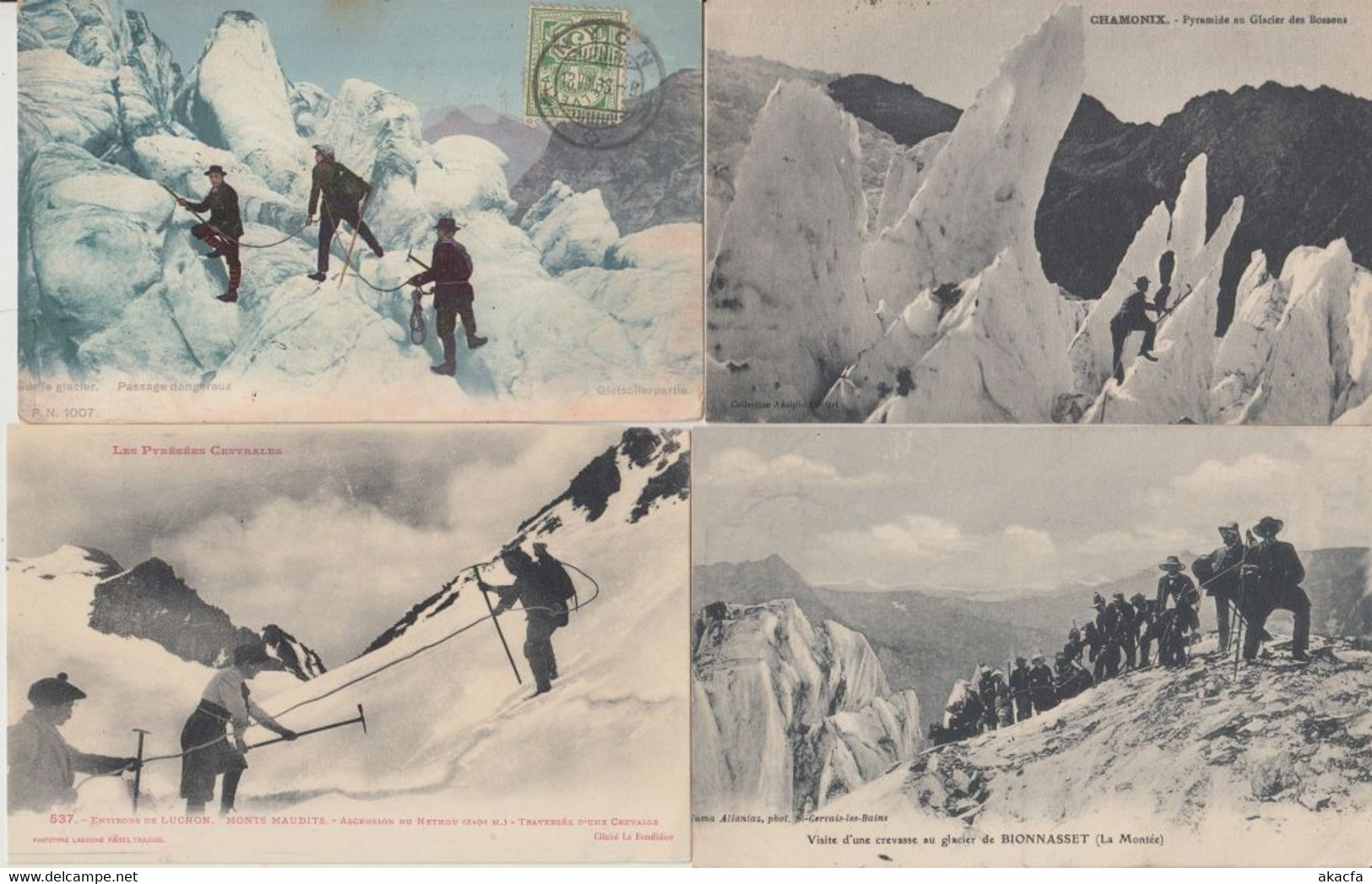 WINTERSPORT CLIMBING 29 Vintage Postcards Pre-1940 (L2551) - Bergsteigen