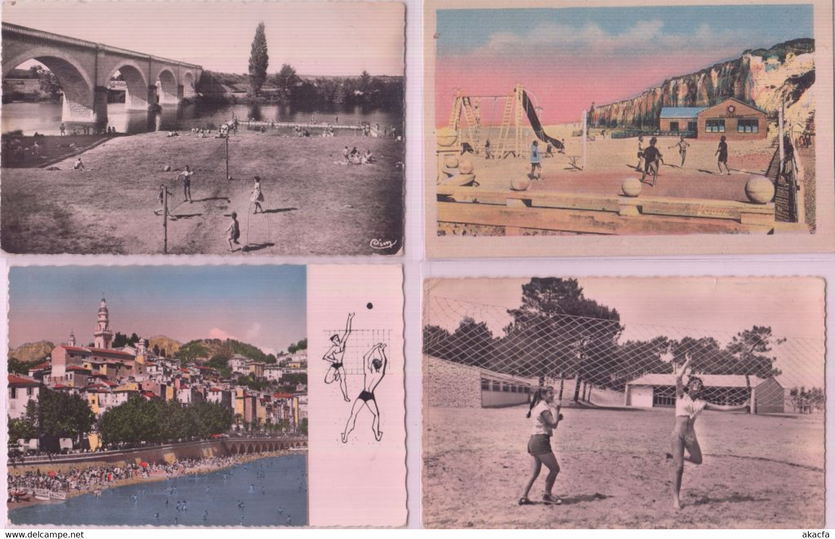 VOLLEYBALL SPORT 25 Vintage Postcards Pre-1960 (L3862) - Voleibol