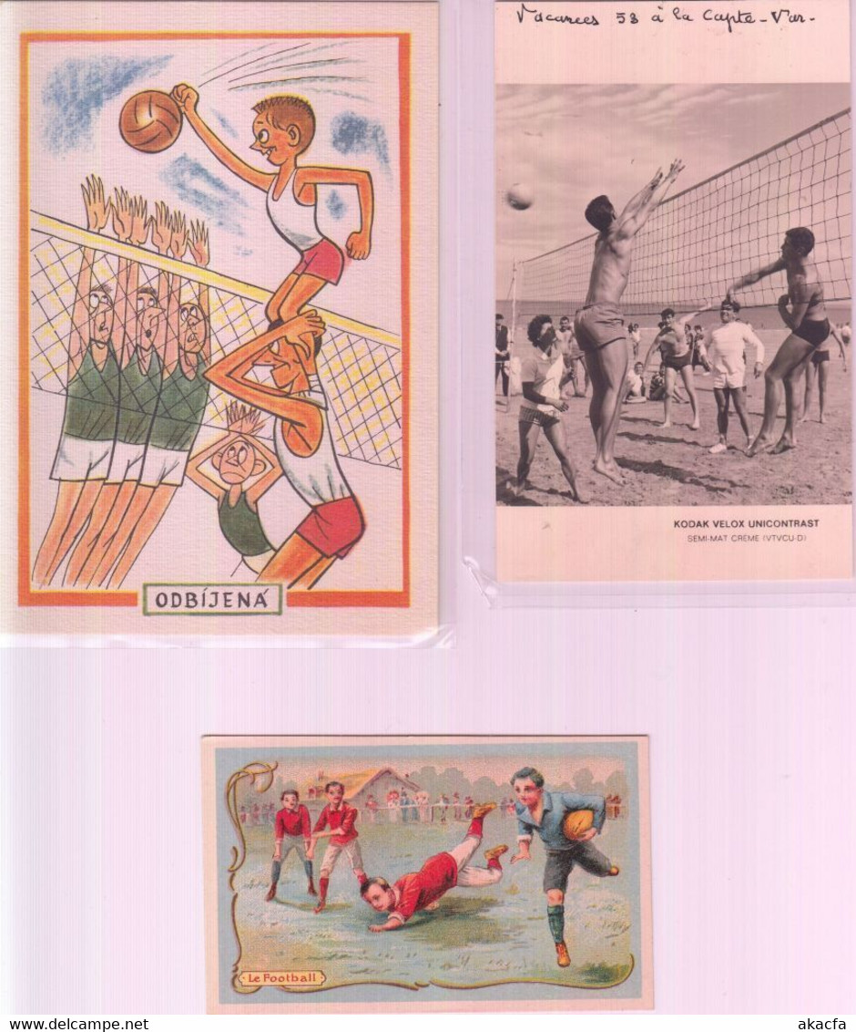 VOLLEYBALL SPORT 25 Vintage Postcards pre-1960 (L3862)