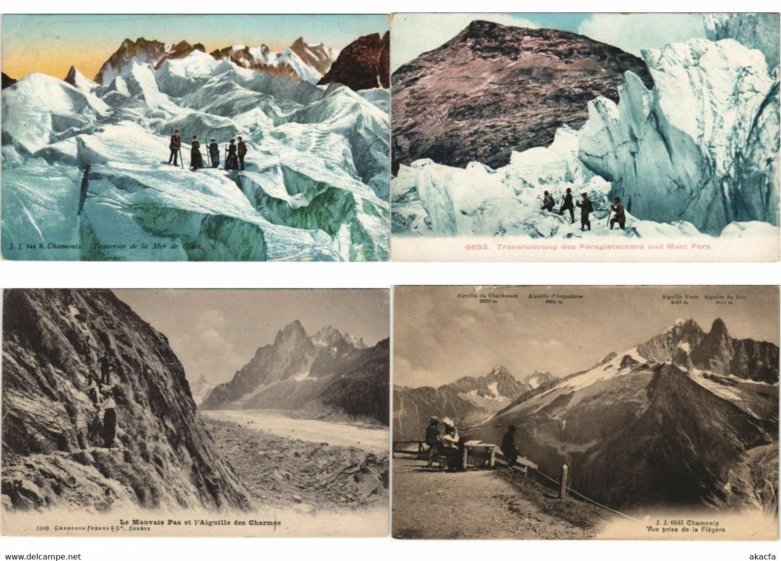 ALPINISME MOUNTAIN CLIMBING SPORT 62 Vintage Postcards Mostly Pre-1970 (L3591) - Bergsteigen