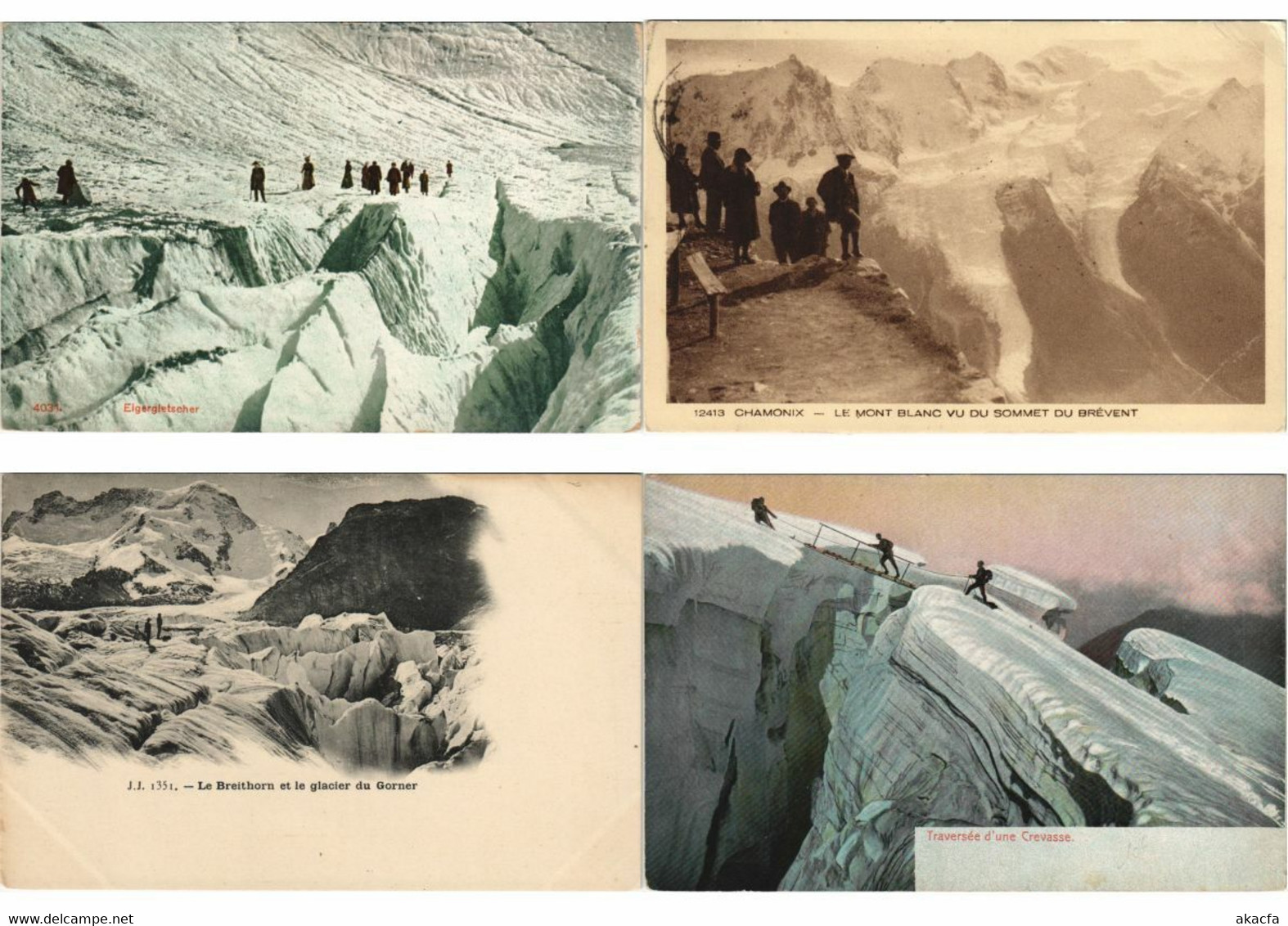 ALPINISME MOUNTAIN CLIMBING SPORT 62 Vintage Postcards Mostly Pre-1970 (L3591) - Escalade