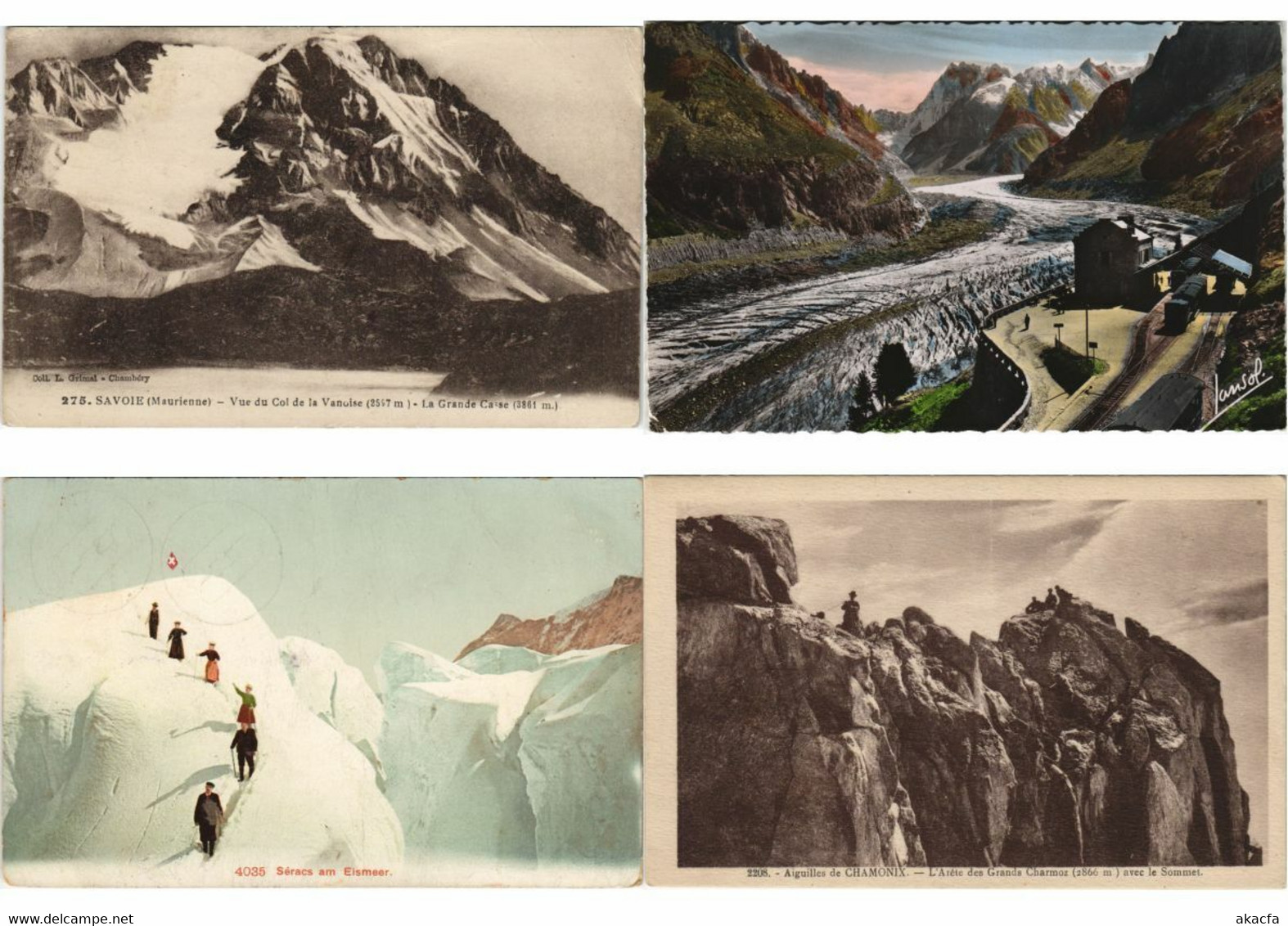 ALPINISME MOUNTAIN CLIMBING SPORT 62 Vintage Postcards Mostly Pre-1970 (L3591) - Escalade