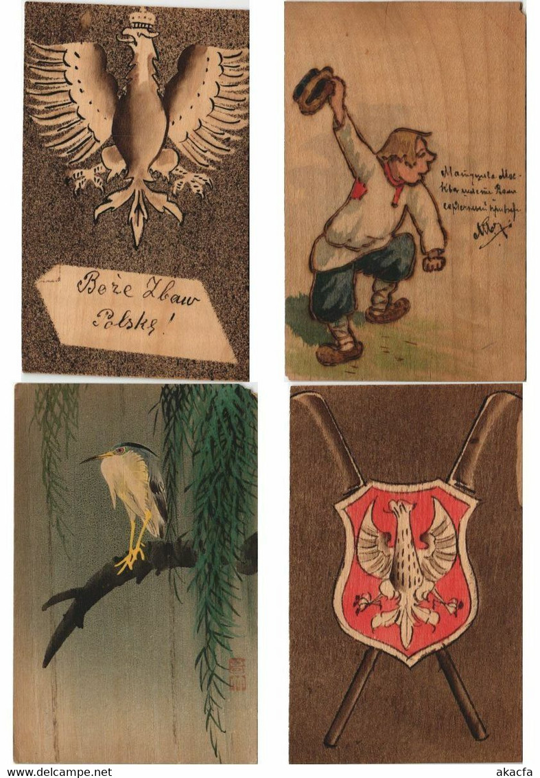 WOOD ART FANTASY 24 Vintage Postcards Pre-1940 (L3944) - Wood, Lawson