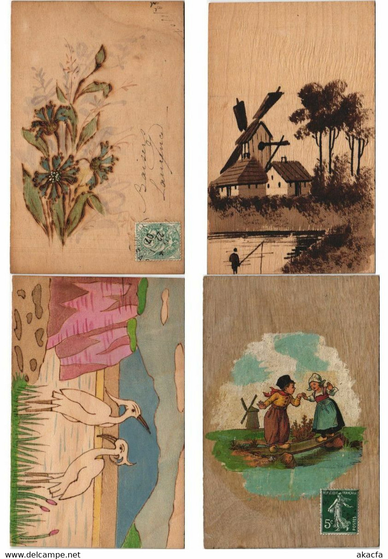 WOOD ART FANTASY 24 Vintage Postcards Pre-1940 (L3944) - Wood, Lawson