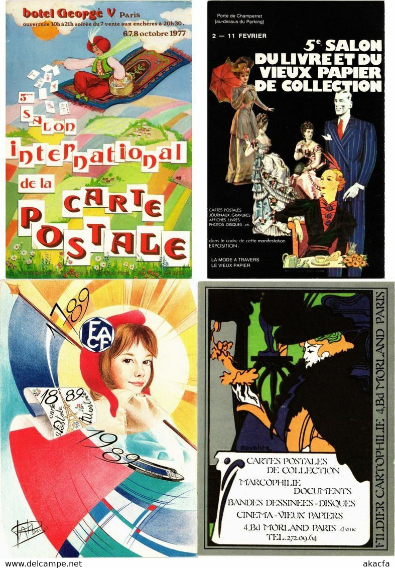 POSTCARD CLUBS SHOWS 150 Modern Postcards (L2534) - Poste & Facteurs