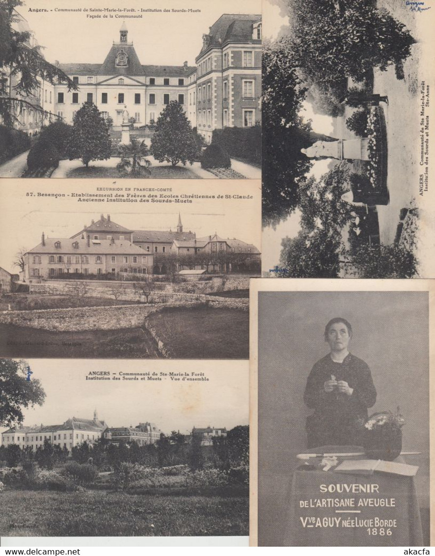 MEDICINE MEDICAL Hospitals HEALTH 82 Vintage Postcards Mostly Pre-1940 (L5190) - Santé
