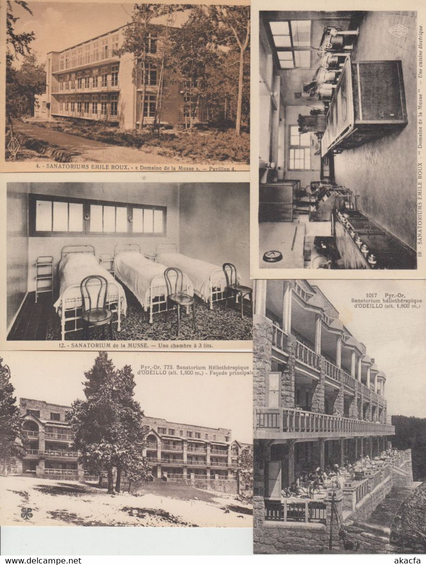 MEDICINE MEDICAL Hospitals HEALTH 82 Vintage Postcards Mostly Pre-1940 (L5190) - Santé