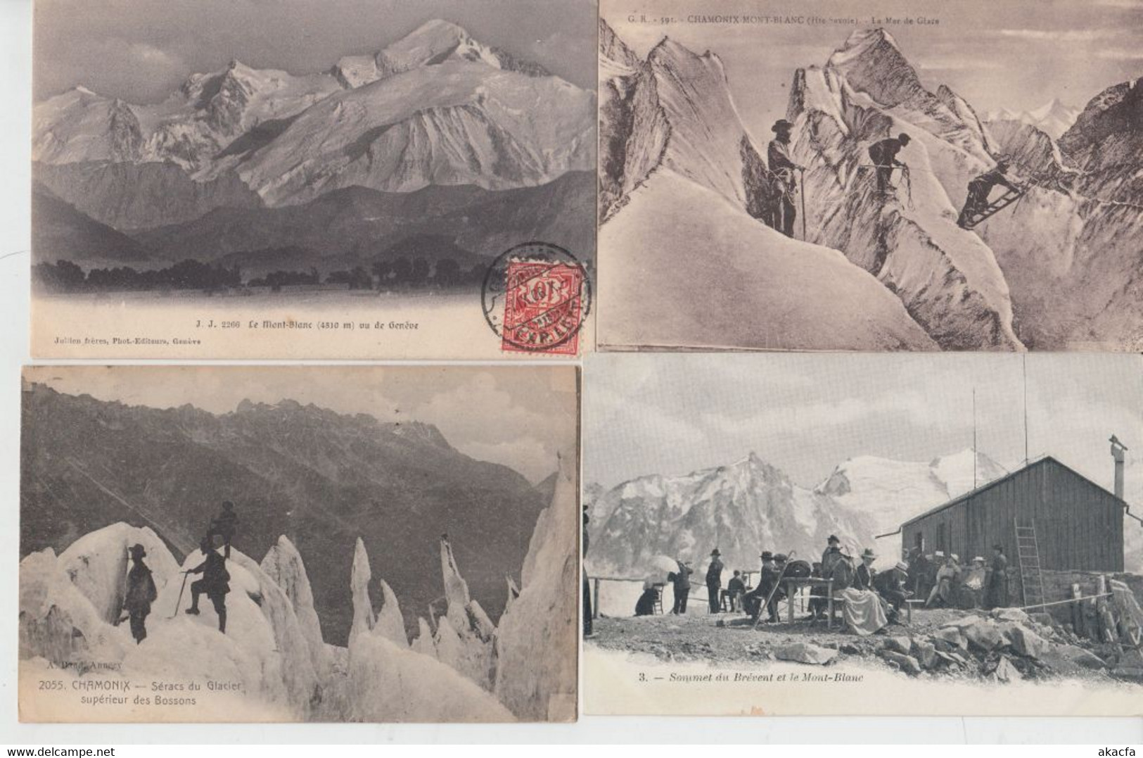 ALPINISME MOUNTAIN CLIMBING France 1000 Vintage Pc Mostly Pre-1940 (L5196)