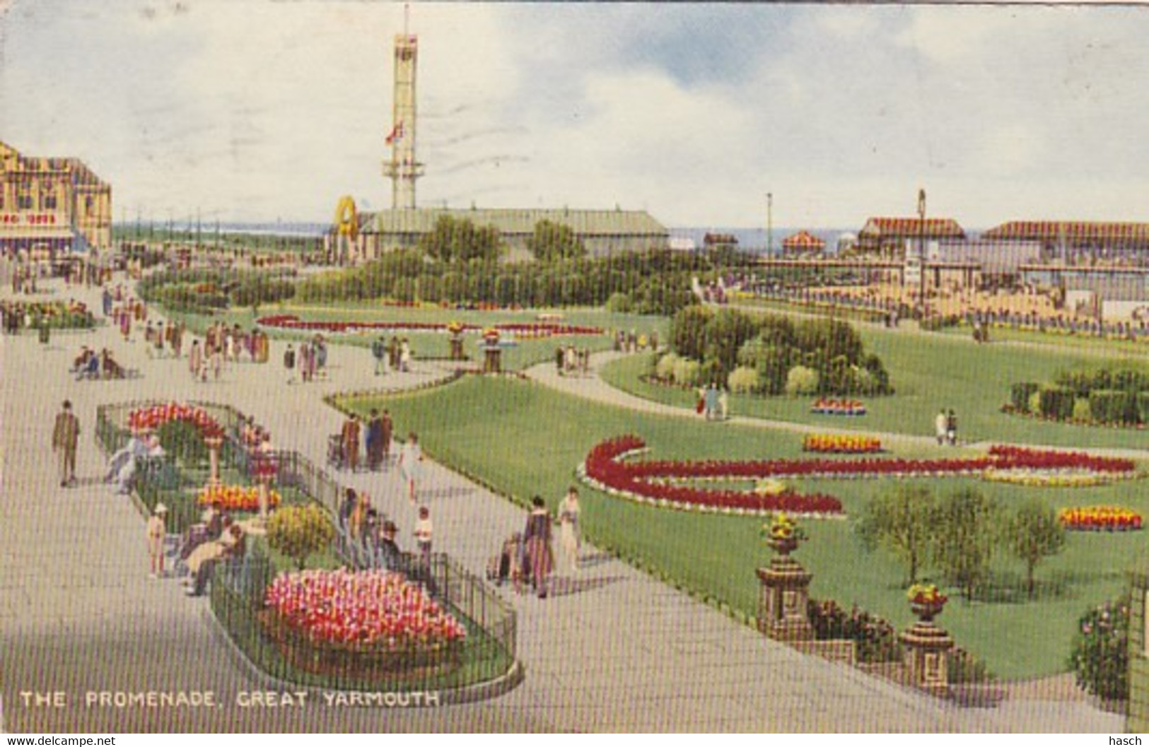 4841  71 Great Yarmouth, The Promenade  (fold Left) - Great Yarmouth