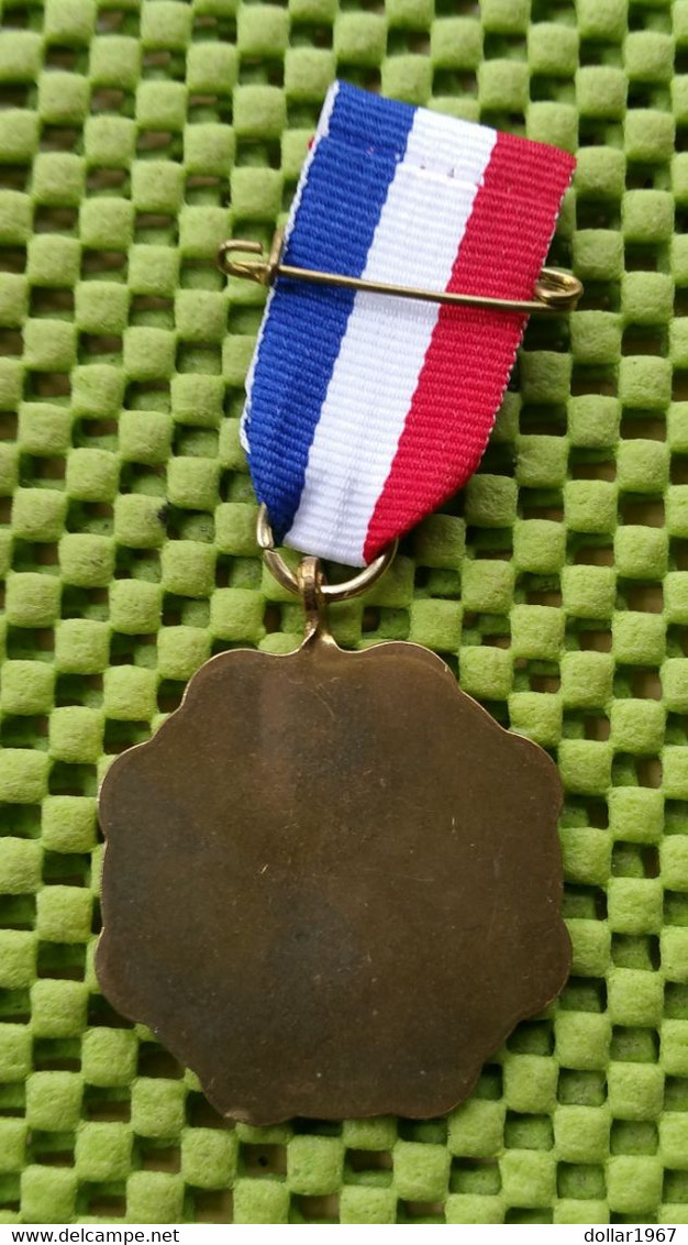 Medaille : Zwemvierdaagse K.N.Z.B. , 40 Maal Gezwommen. -  Used - 2 Scans / Foto's  For Condition.(Originalscan !!) - Schwimmen