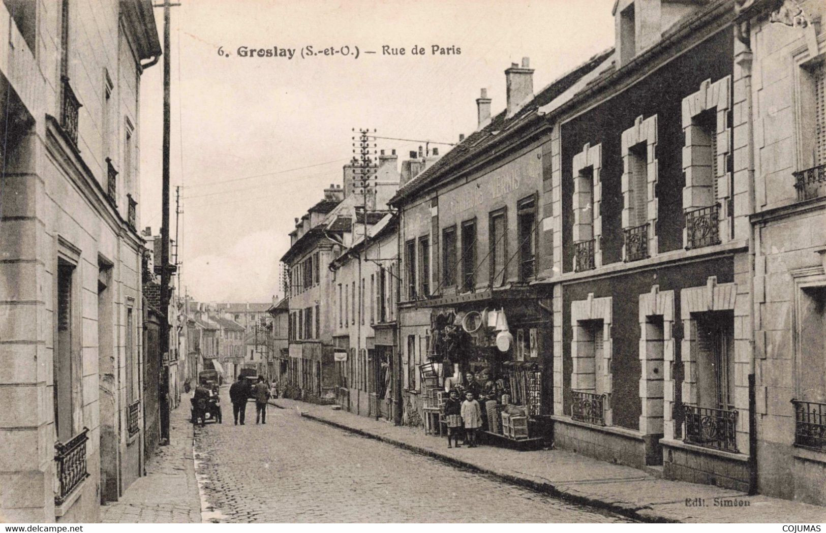 95 - GROSLAY - S10542 - Rue De Paris - L1 - Groslay