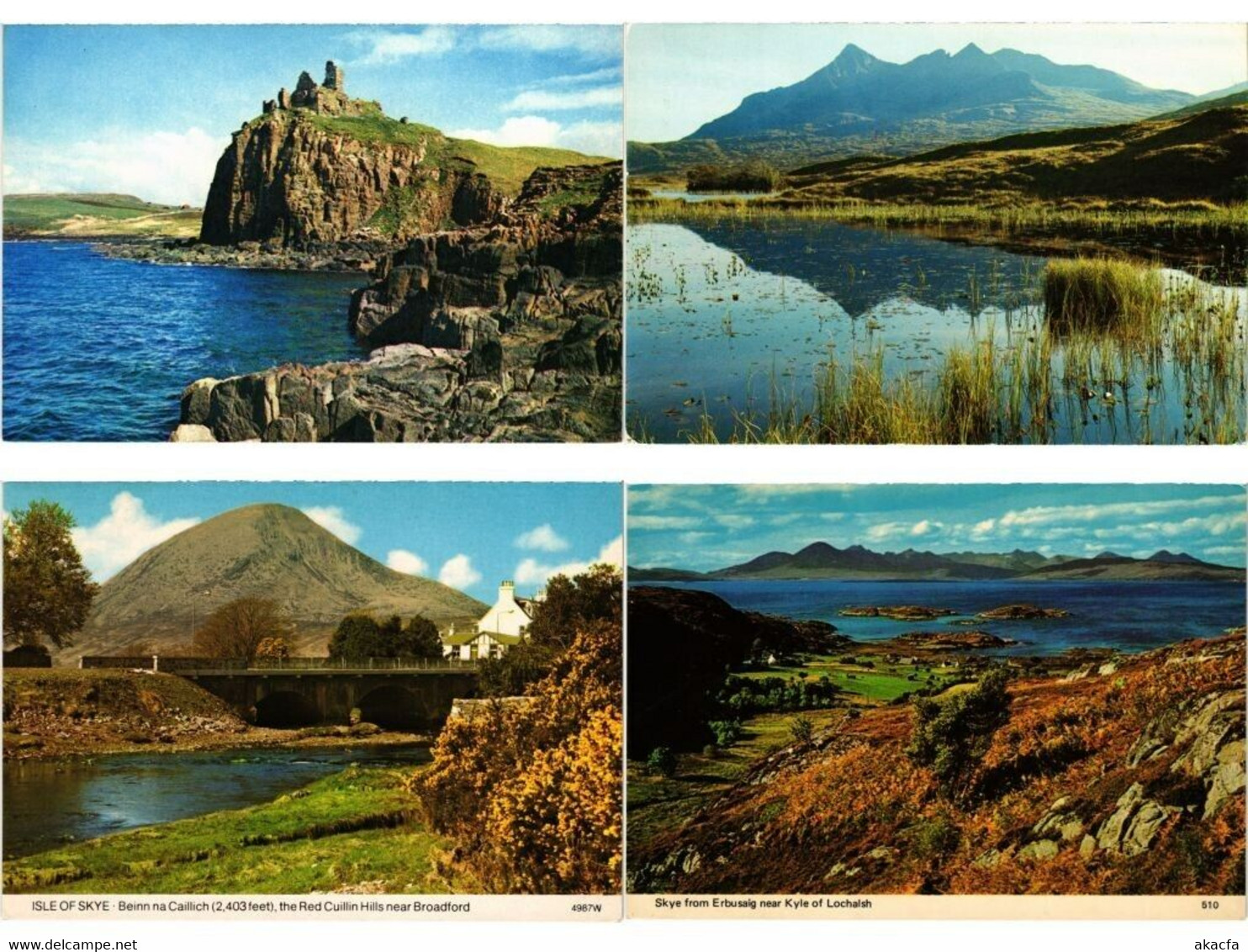 ISLE OF SKYE SCOTLAND 43 MODERN postcards (L5821)