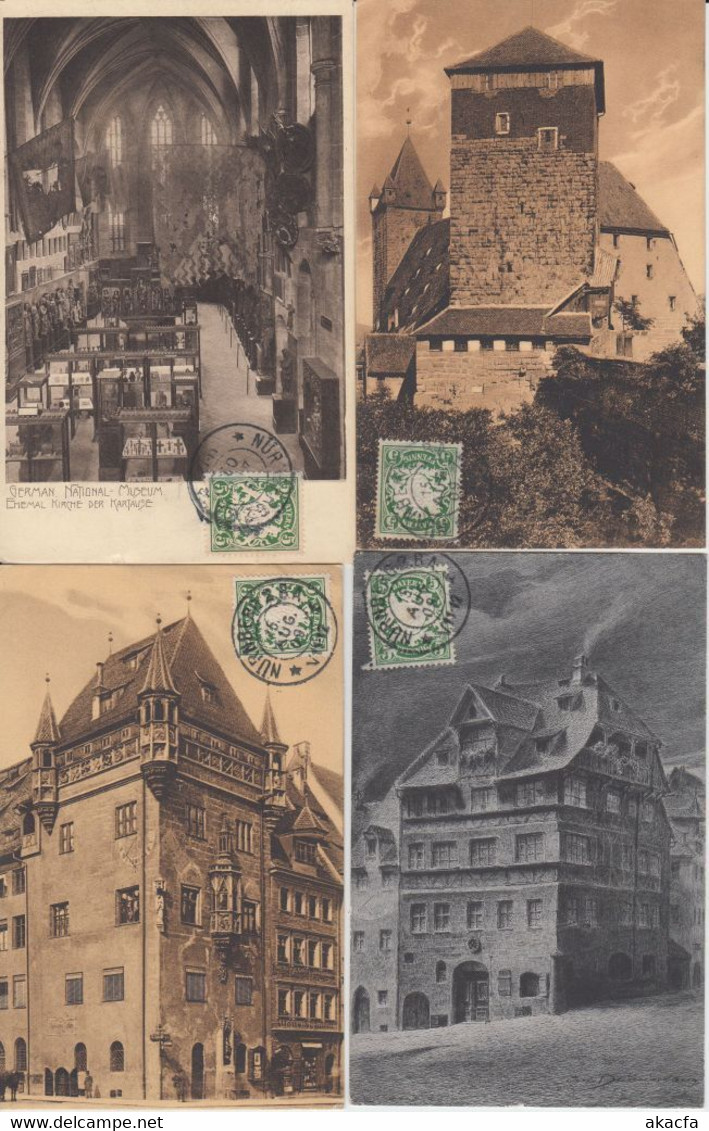 NÜRNBERG GERMANY 26 Vintage Postcards Mostly Pre-1940 (L3391) - Collections & Lots