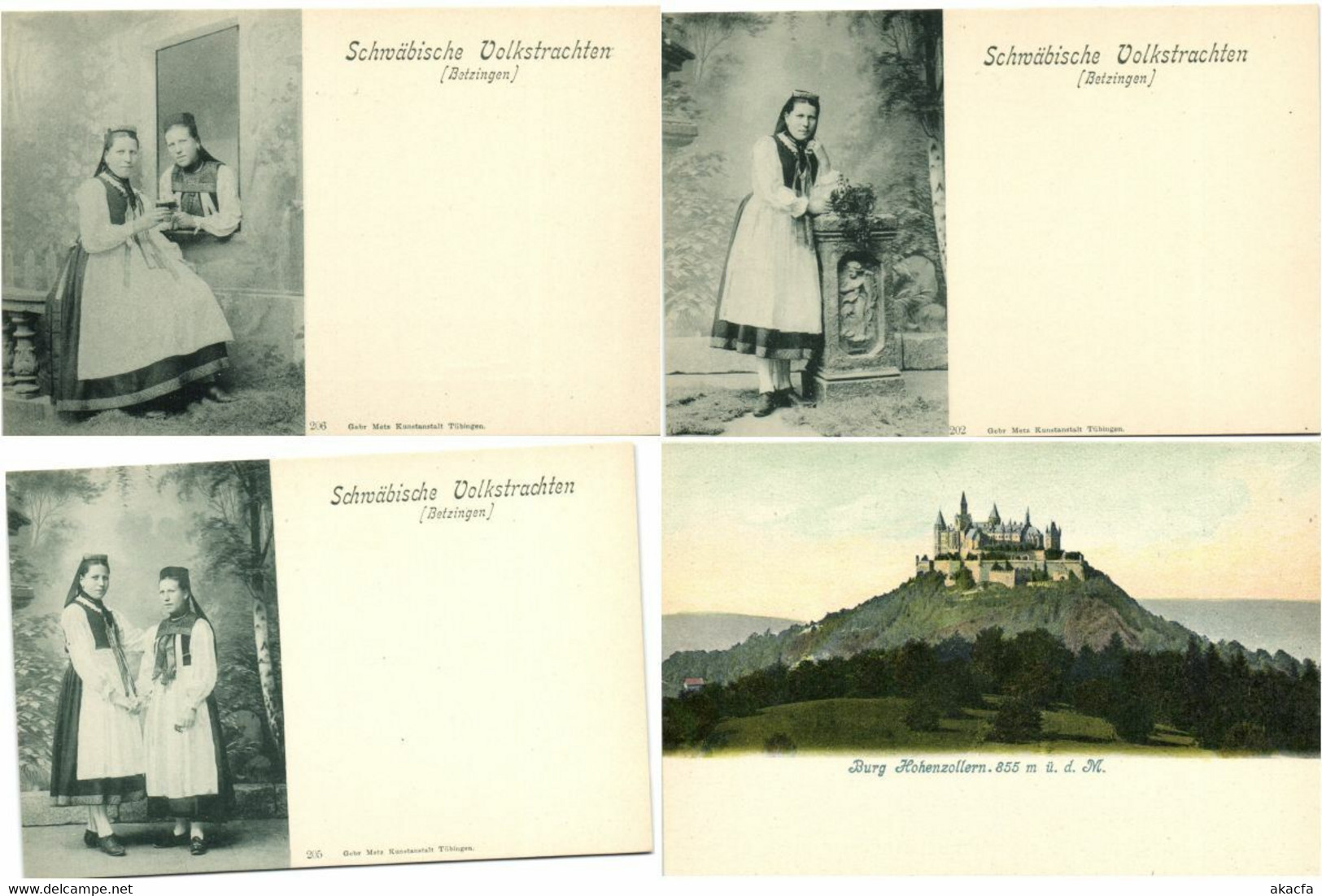 GERMANY 32 Vintage Postcards With BETTER Incl. Pre-1930 (L3385) - Collections & Lots