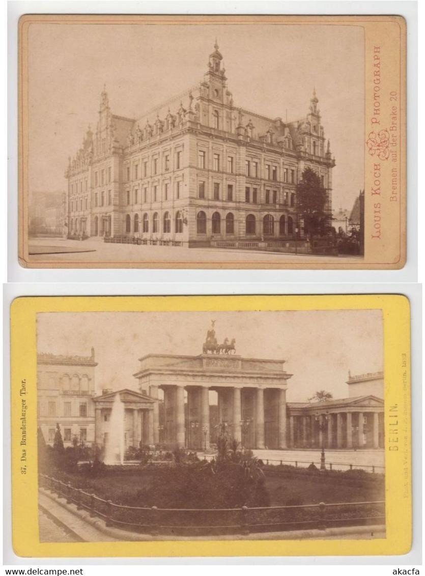 GERMANY EUROPE 90 CDV ANTIQUE PHOTOGRAPHIC IMAGES (L4999) - Collezioni E Lotti