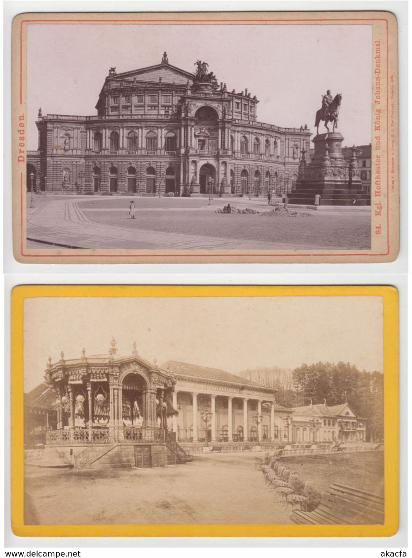 GERMANY EUROPE 90 CDV ANTIQUE PHOTOGRAPHIC IMAGES (L4999)