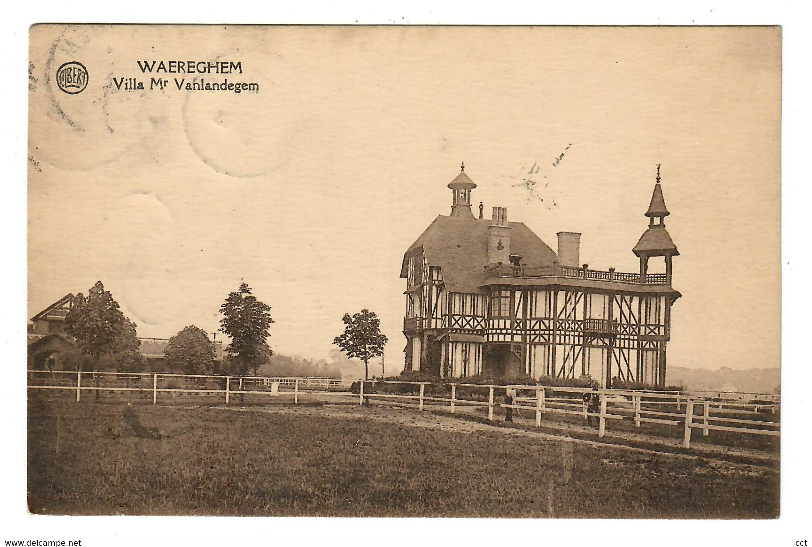 Waereghem  Waregem   Villa Mr Vanlandegem   Uitg Drukkerij Vermeesch - Waregem