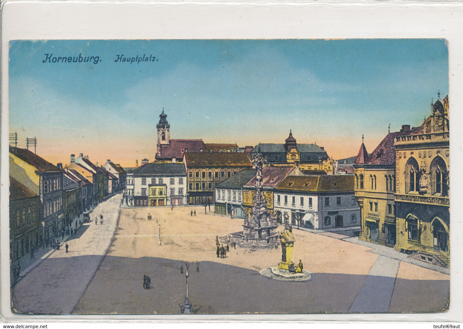 AK Korneuburg - Hauptplatz 1915 - Korneuburg