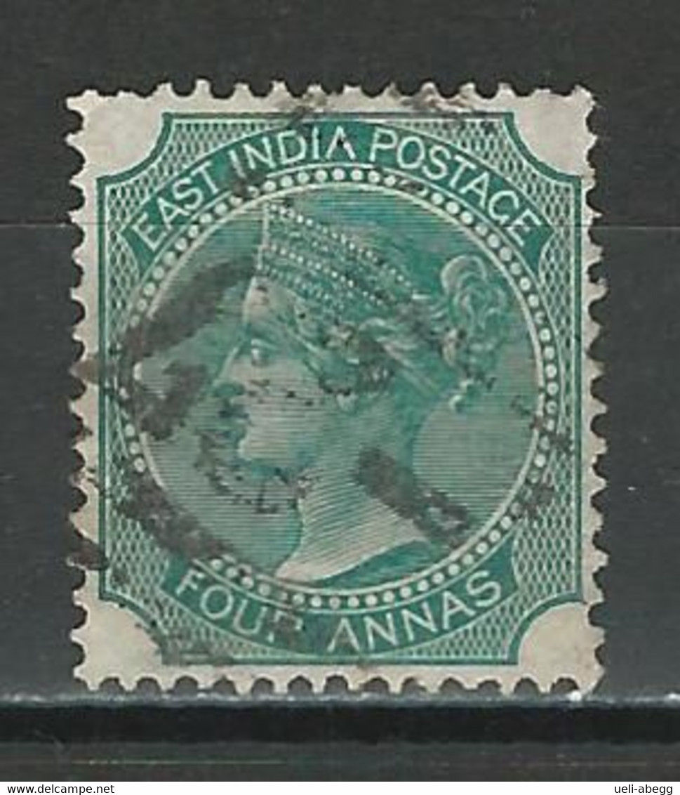 India SG 69, Mi 24 O Used Die I - 1858-79 Compañia Británica Y Gobierno De La Reina