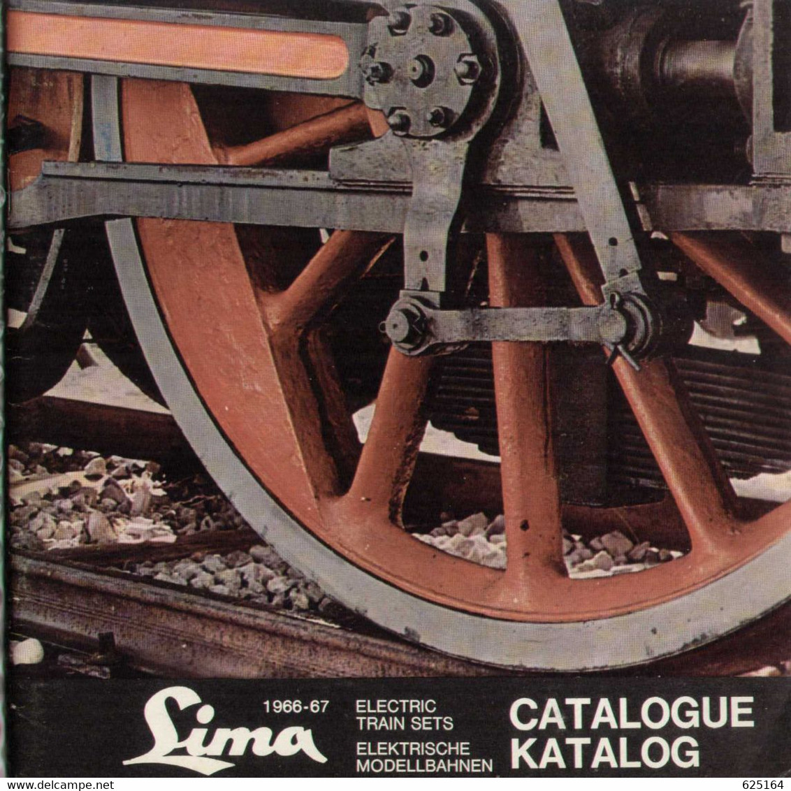 Catalogue LIMA 1966-67 Catalogue Katalog Gauge HO 1/87 N 1/160 - En Anglais Et Allemand - Anglais