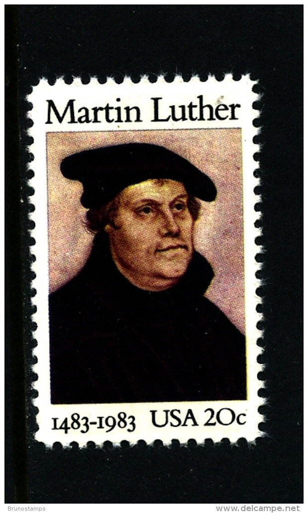 UNITED STATES/USA - 1983  MARTIN LUTERO MINT NH - Ungebraucht